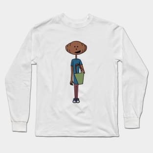 Halloween Trick or Treat Pumpkin Boy Long Sleeve T-Shirt